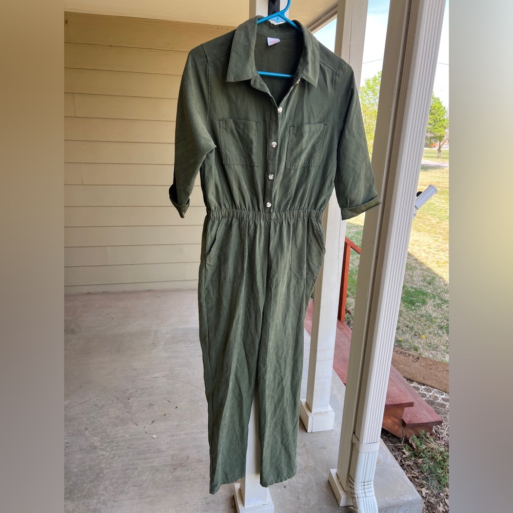 Green Jumpsuit